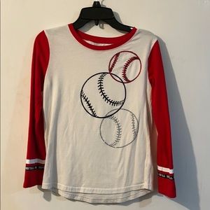 Justice softball shirt.